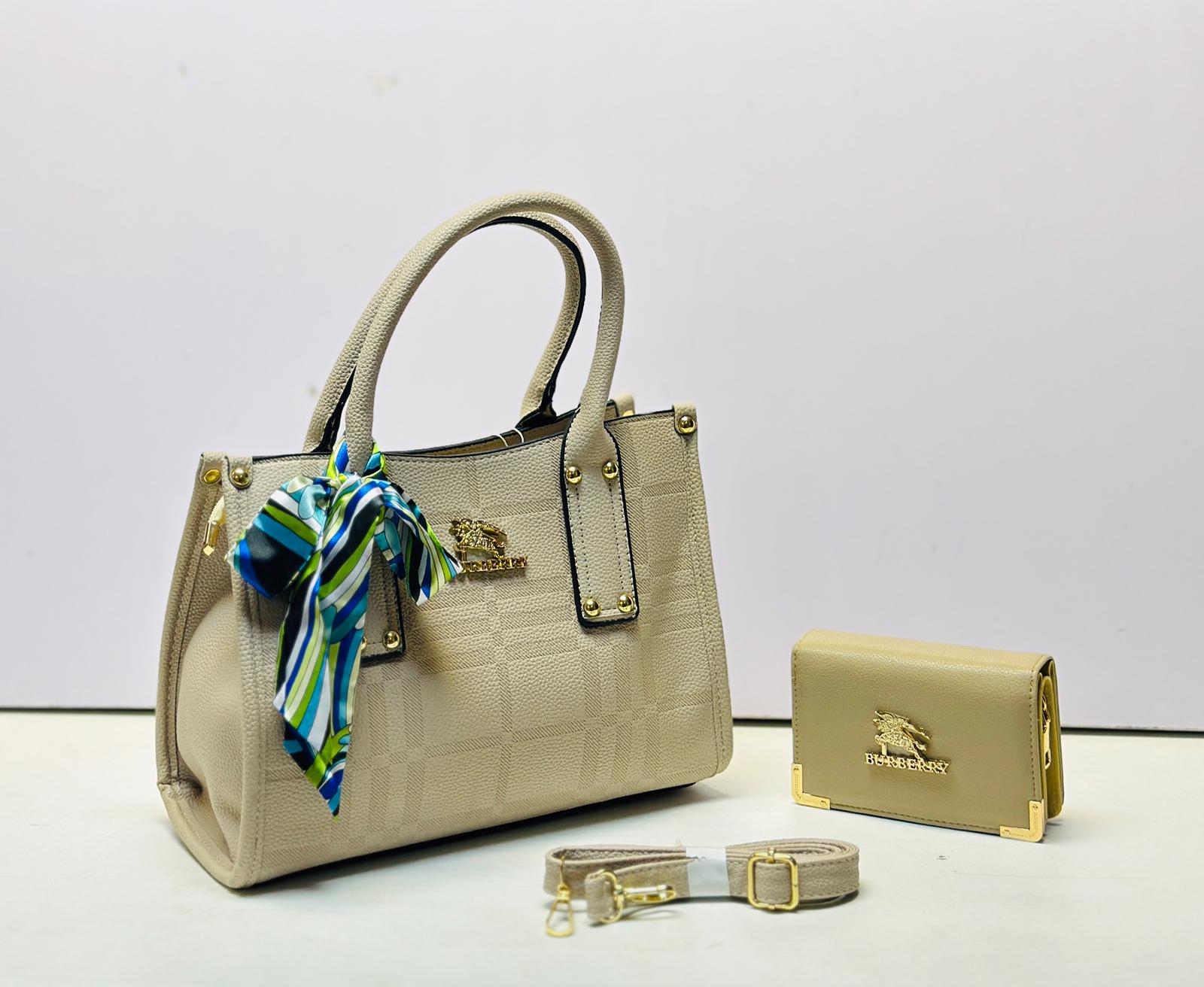Ladies top quality bag and clutch set
