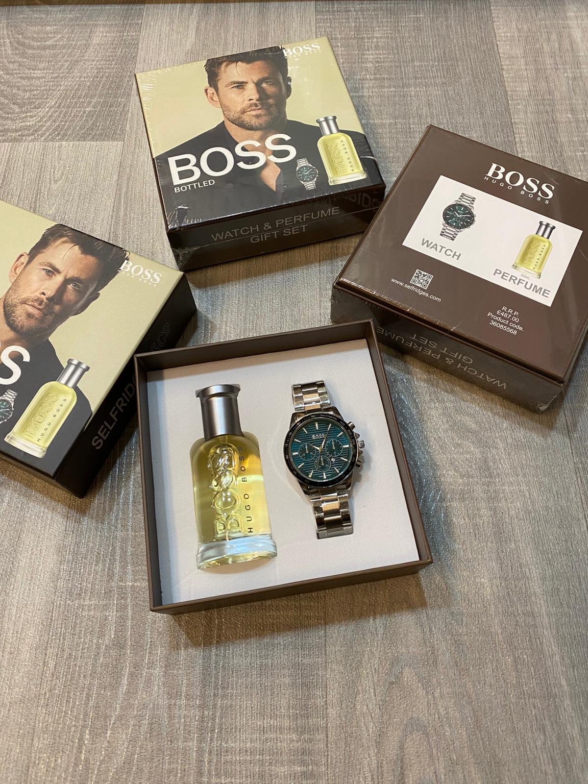 Branded Watch & Aftershave set